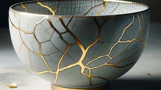 A filosofia wabi-sabi celebra a história de cada objeto.